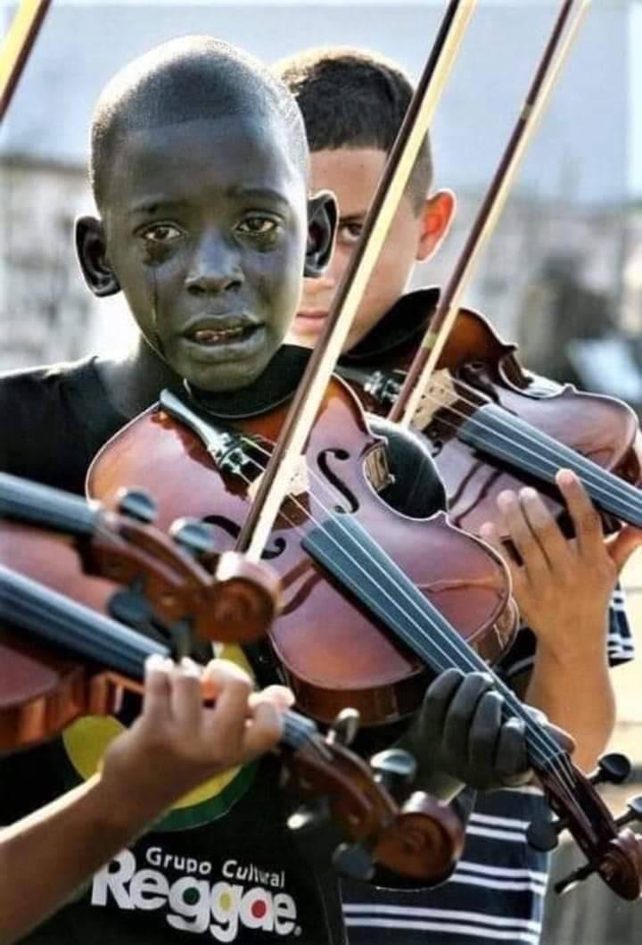 Un violino in lacrime